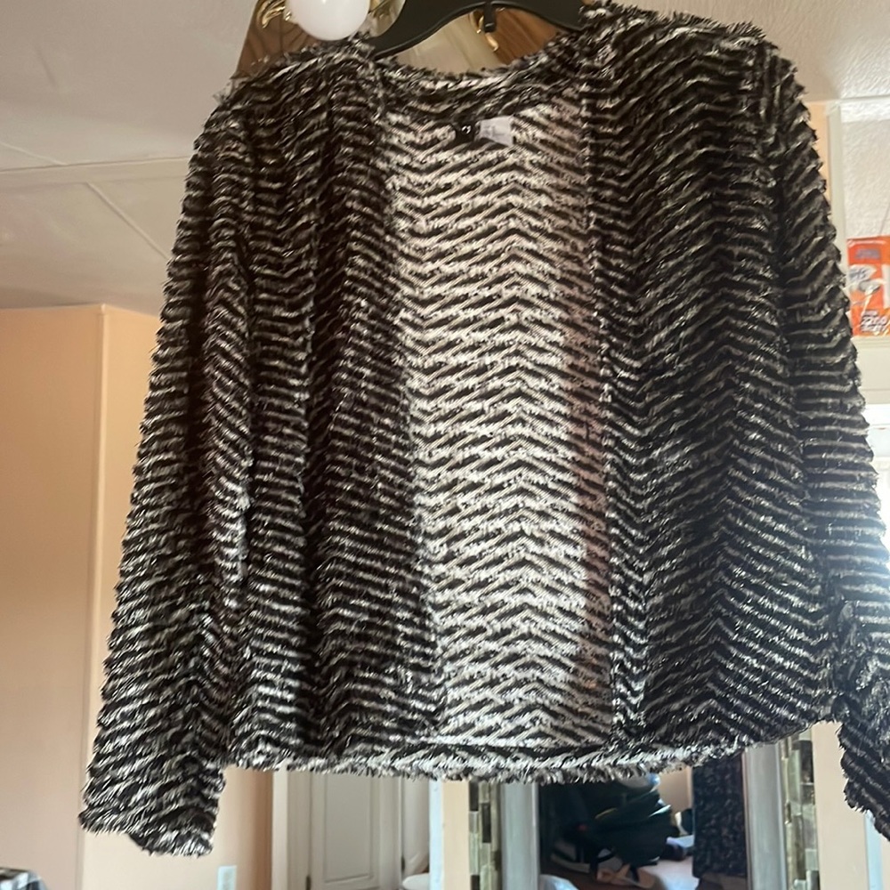 H&M Black and White Blazer